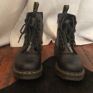 DrMartens 1460 pascal nappa zipper boots
